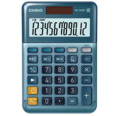 Calcolatrice da tavolo MS-120EM - 12 cifre - blu