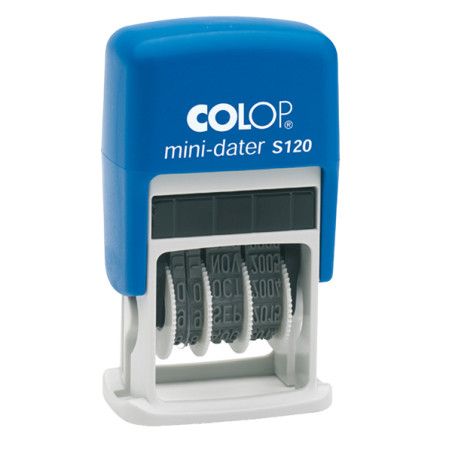 Timbro mini datario autoinchiostrante S120 - 3,8mm