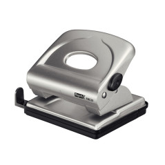Perforatore FMC25+ - max 30 fogli - 2 fori - passo 8 cm - argento