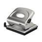 Perforatore FMC25+ - max 30 fogli - 2 fori - passo 8 cm - argento