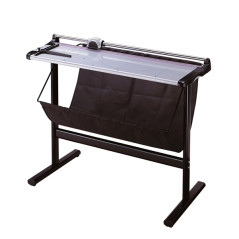 Taglierina a lama rotante Formato A0 - mod. 3022 - con stand - 51 x 148,6 x 94 cm - 1300 mm - 7 fogli - grigio/nero