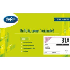 Toner Laser Compatibile HP 81A nero