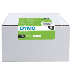 Value Pack 10 Nastri Tipo D1 Nero su Bianco - 9mm x 7mt