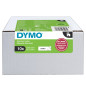 Value Pack 10 Nastri Dymo Tipo D1 - 12mm x 7mt - nero/bianco