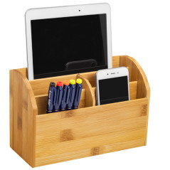 Desk organizer Silva - 100% bambù naturale