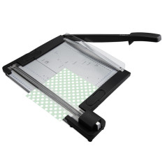 Taglierina Homeoffice 2in1 - lama rotante + ghigliottina - A4 - grigio/nero