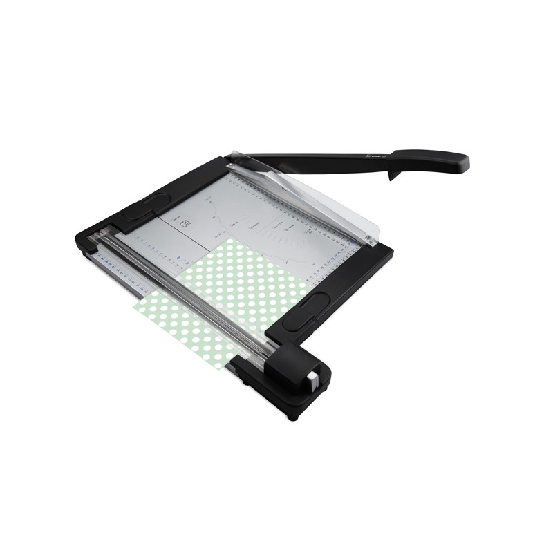 Taglierina Homeoffice 2in1 - lama rotante + ghigliottina - A4 - grigio/nero