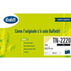 Toner Laser Compatibile Brother TN-2220 Nero
