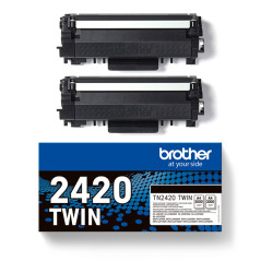 Toner Laser Brother TN-2420 nero Combo 2-pack