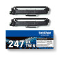 Toner Laser Brother TN-247 nero Combo 2-pack