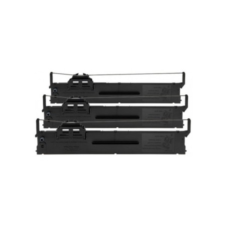 Conf 3 Nastri Nero Epson PLQ-20, PLQ-20M