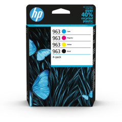 Cartuccia Ink HP 963 Combo 4-pack nero e 3 colori
