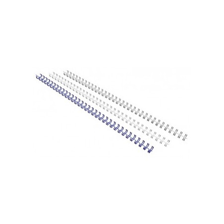 Spiral.metal 6,4mm Silv 100 Pz
