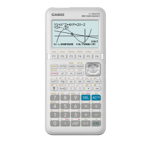 Calcolatrice scientifica grafica FX-9860GIII - 900 funzioni - bianco