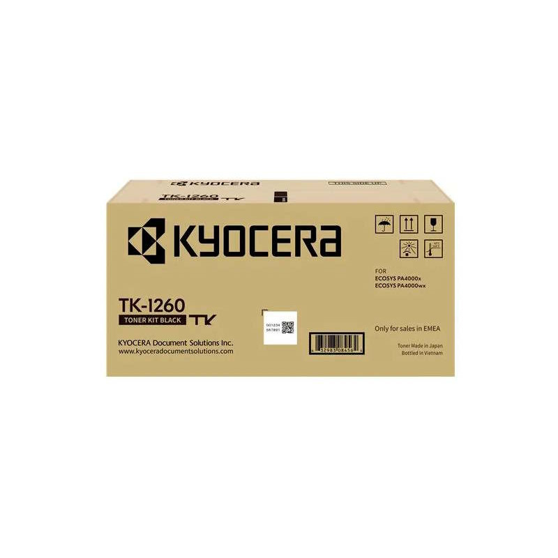 Toner Laser nero Kyocera-Mita TK-1260 10.000pg