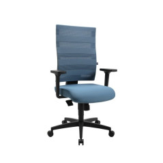 Sedia Flexi Schienale rete, seduta in tessuto, 2 colori
