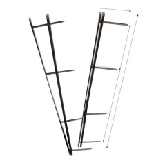 Scatola 25 pettini 4 denti Desktop VeloBind 45mm
