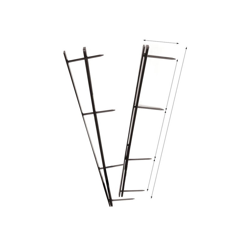 Scatola 25 pettini 4 denti Desktop VeloBind 45mm