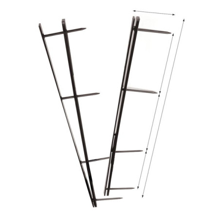 Scatola 25 pettini 4 denti Desktop VeloBind 45mm