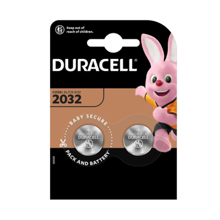 Blister 2 Micropile DL2032 - 3V - a pastiglia - litio