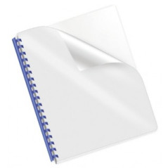 Confezione 100 Copertine in PVC per rilegatura - trasparente