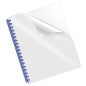 Confezione 100 Copertine in PVC per rilegatura - trasparente