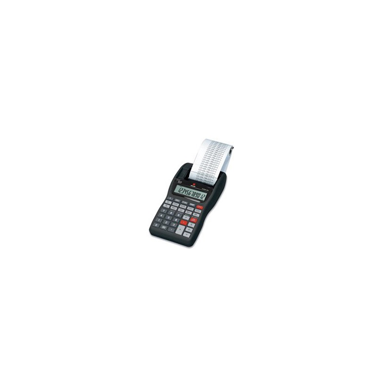 Calcolatrice Olivetti Summa 301 Portatile Scrivente 12 Cifre Nero