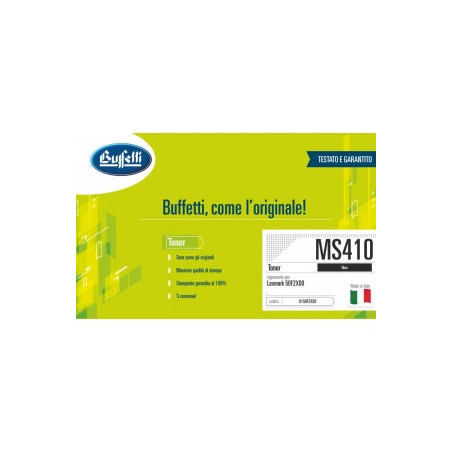 Toner Laser Compatibile Lexmark Ms410d Nero 10000 - 50f2x00