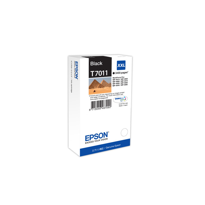Cartuccia Ink Epson T701 Workforce Pro: Wp-4015-4025-4095-4515