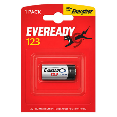 Micropila Eveready CR123 - 3V - litio