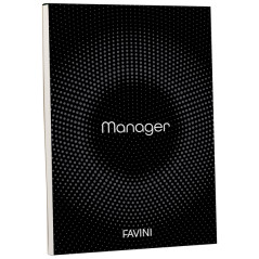 Blocco Manager - 90 fogli da 80gr - Rigaura quadretti 10mm