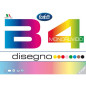 Bl.disegno B4 Colorato 24x33 16fg da 220g 8 Colori 4 Angoli
