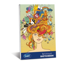 Blocco per Schizzi Collato Sketchbook - F.to A4 100 fogli - 55gr.