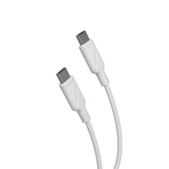 Cavo Ricarica Usb-C / Usb-C Sync&charge - 1,2m Bianco