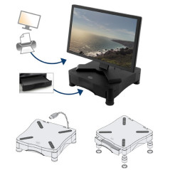 Supporto Monitor 1 Cassetto