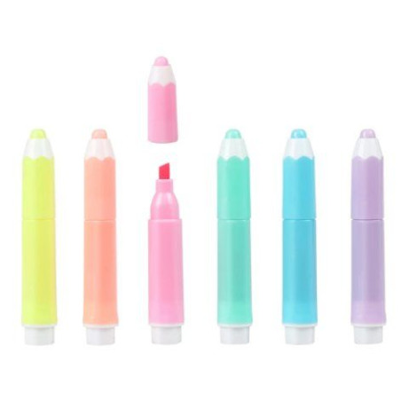 Astuccio 6 Evidenziatori Light-pen - Linea Fantasyland