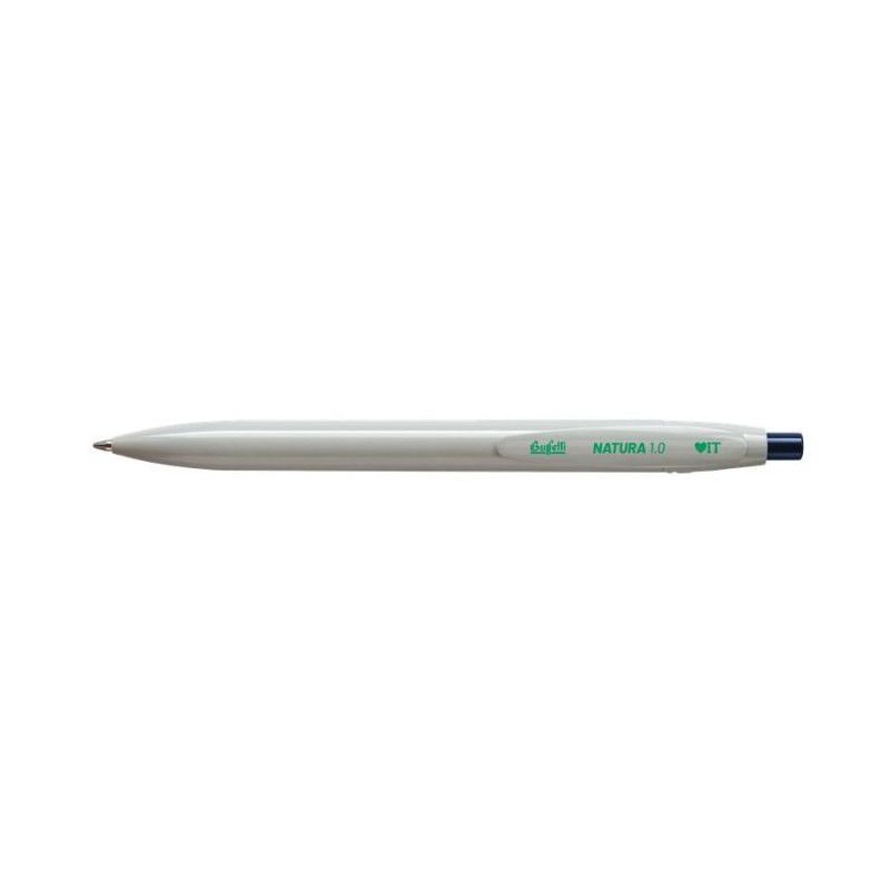 Penna a Sfera a Scatto Punta Media  1.0 mm. I Love Green