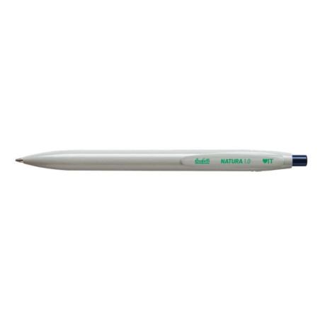 Penna a Sfera a Scatto Punta Media  1.0 mm. I Love Green