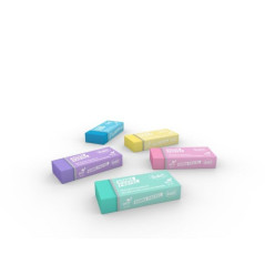Gomma Pastel in Eco-pvc - 5 Colori Assortiti