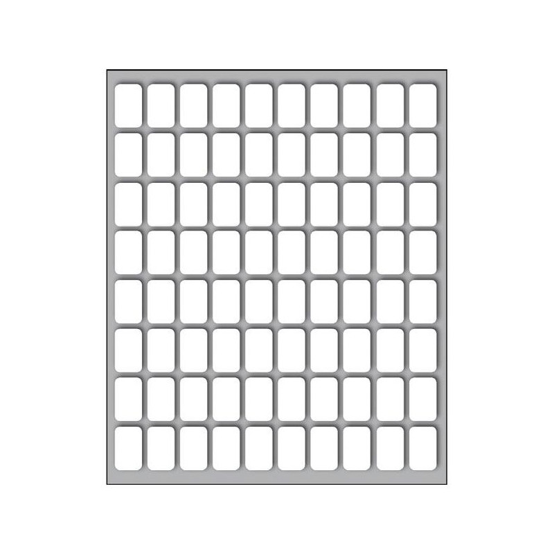 Etic.10fg F.to 16x10 N.800 N. 80 Etich X Foglio