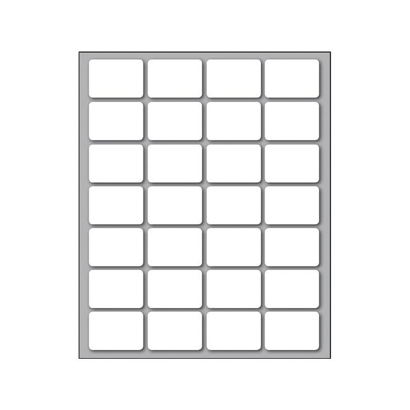 Etic.10fg F.to 27x19  N.280 N. 28 Etich X Foglio