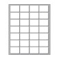 Etic.10fg F.to 27x19  N.280 N. 28 Etich X Foglio
