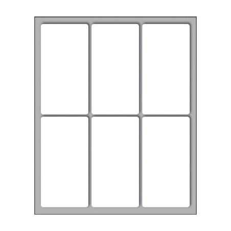 Etic.10fg F.to 70x37 N.60 N. 6 Etich X Foglio