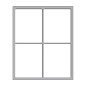 Etic.10fg F.to 70x56 N.40 N. 4 Etich X Foglio