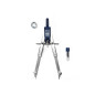Compasso balaustrone fisso con levette - Diametro cerchio fino a 310 mm - aste in ottone nichelato
