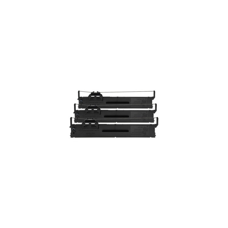 Conf 3 Nastri Nero Epson PLQ-20, PLQ-20M