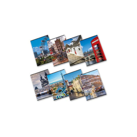 Maxiquaderno GEO - 40 Fogli da 80 gr - Copertine Assortite
