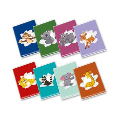 Maxiquaderno HAPPY COLOR KIDS - 40 Fogli da 80 gr - Copertine Assortite