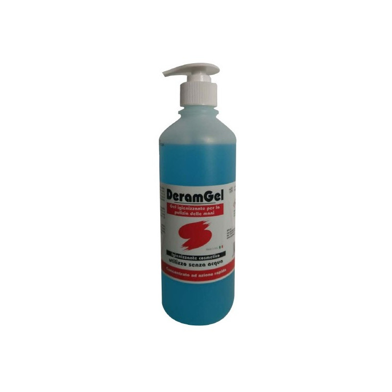 Igenizzante Mani 500ml Casauff Dermagel Alcool +60 percento, antibatterico