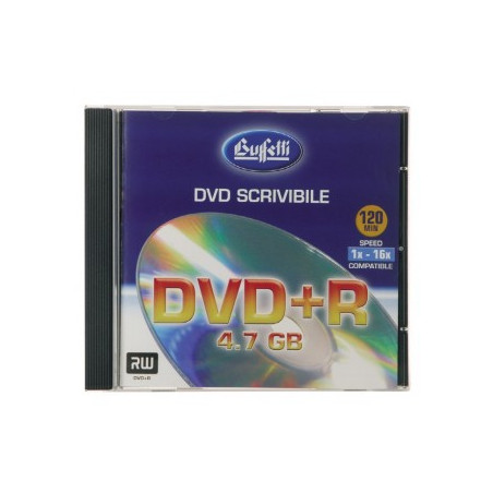 DVD+R - 4,7 GB - jewel case - Silver